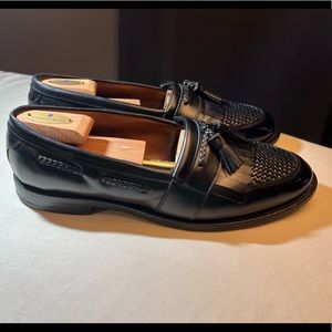 Allen Edmonds Cody kiltie tassel loafer black 11D